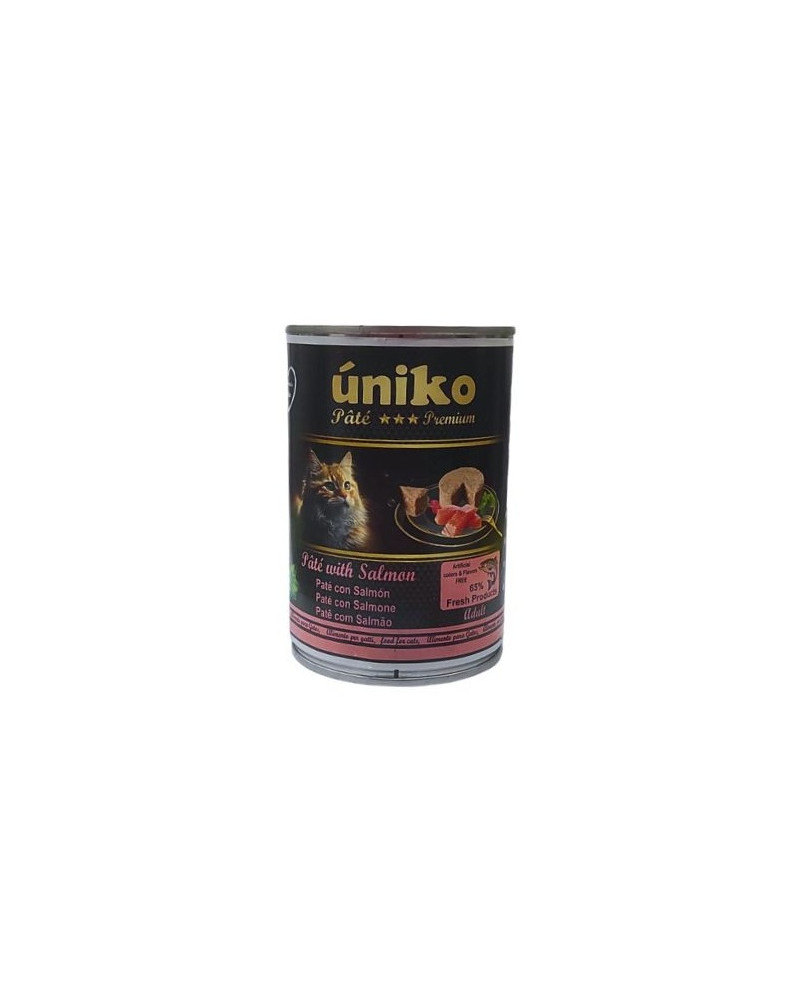 Uniko Cat Pate Premium Salmón 400gr