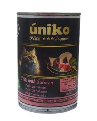 Uniko Cat Pate Premium Salmón 400gr