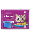 Whiskas Pack Selección de Pescados 4Uni 85gr