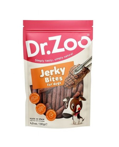 Dr. Zoo Jerky For Dog - Snack De Carne Para Perros 130gr