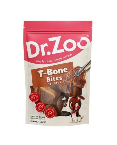 Dr. Zoo T Bone For Dog - Snack De Carne Para Perros 130gr