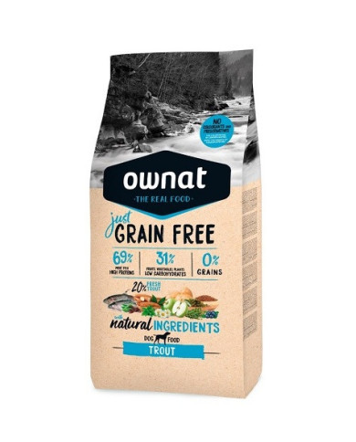 Ownat Just Grain Free Trucha 14KG