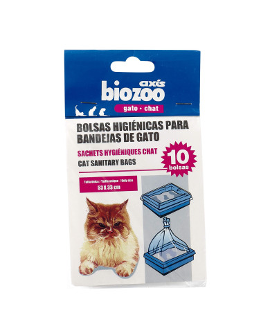 Bolsas Higiénicas para bandejas de gato Biozoo