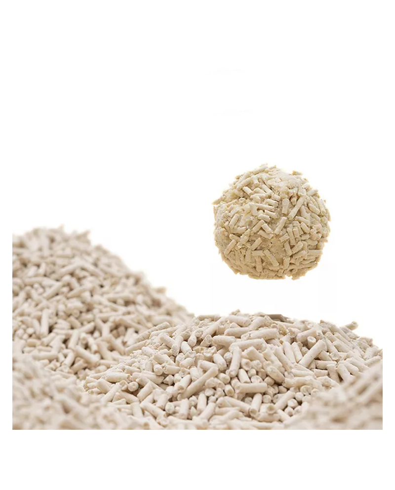 Arena Lecho Vegetal de Tofu 2.5kg | Arena Natural para Gatos
