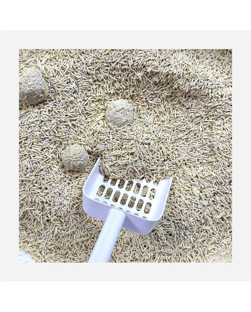 Arena Lecho Vegetal de Tofu 2.5kg lavanda | Arena Natural Gatos