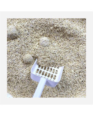 Arena Lecho Vegetal de Tofu 2.5kg lavanda | Arena Natural Gatos