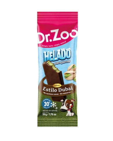 Comprar Snack Helado Dr. Zoo Dubai Estilo - Premio para Perros