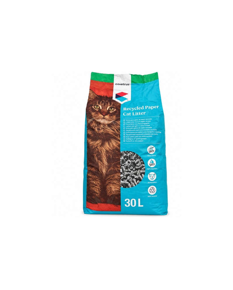 Comprar lecho higiénico de papel Eco 30L - Producto para Gatos