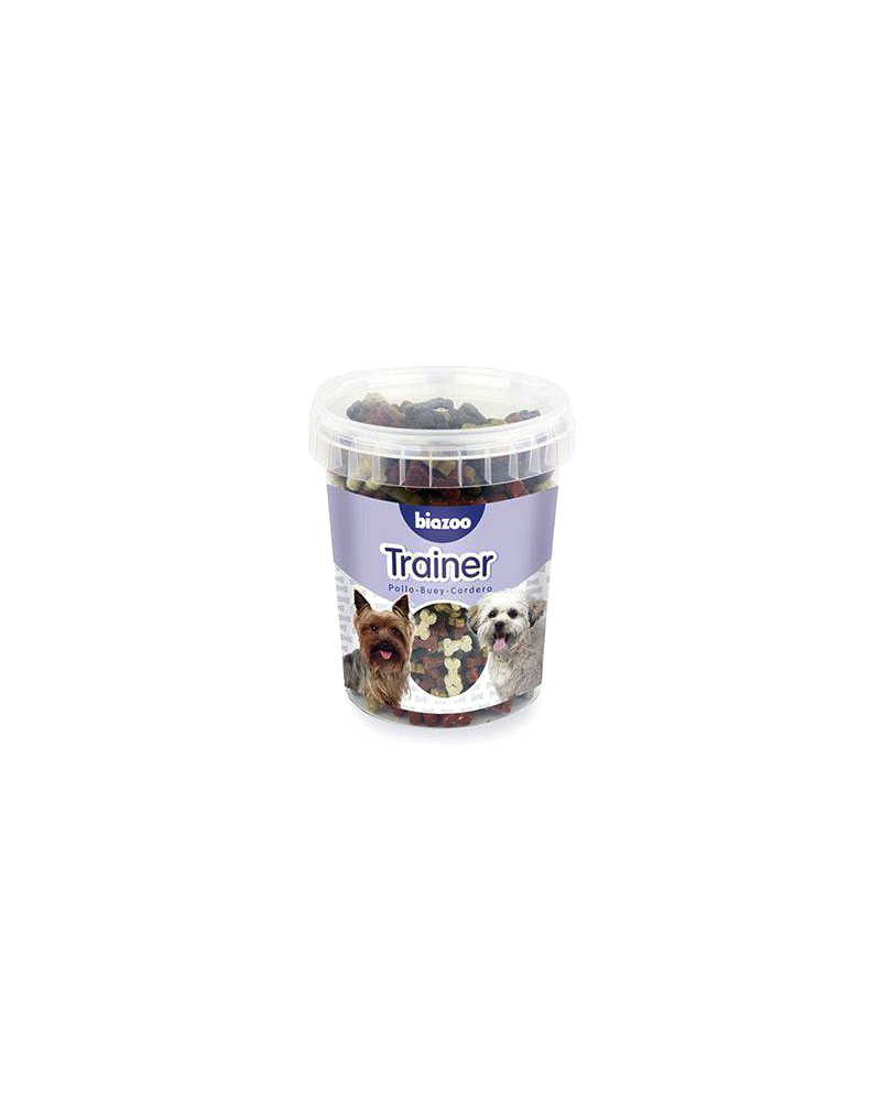 Premios para perros Trainer pollo buey y cordero 300gr