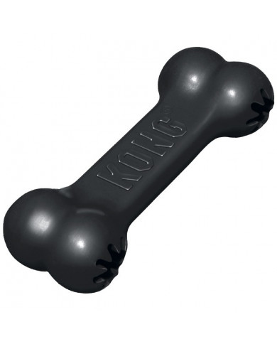 Kong Extreme Hueso de goma negro Kong Extreme Hueso de goma negro
