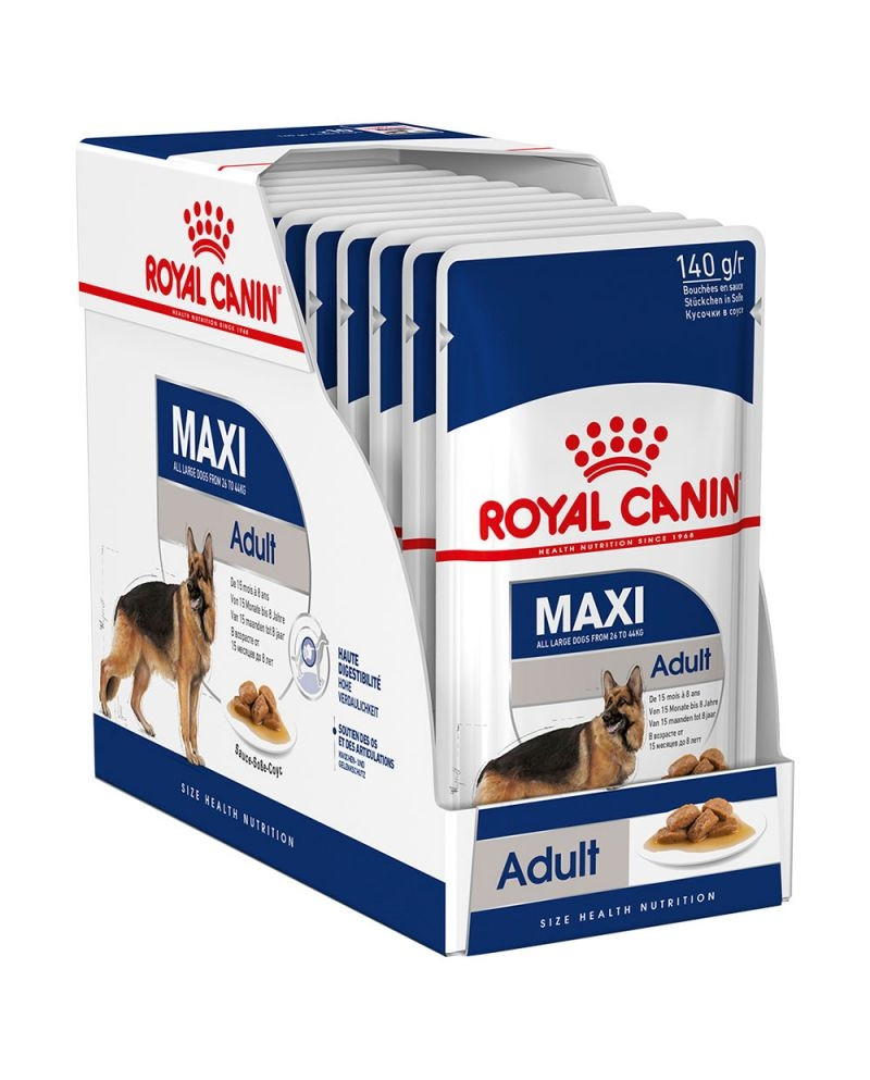 Royal Canin Maxi Adulto Wet Salsa 140gr Royal Canin Maxi Adulto Wet Salsa 140gr