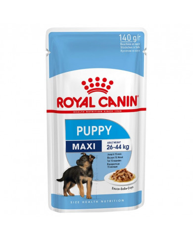 Royal Canin Maxi Puppy Wet Salsa 140gr Royal Canin Maxi Puppy Wet Salsa 140gr