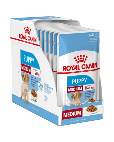Royal Canin Medium Puppy Wet Salsa 140gr