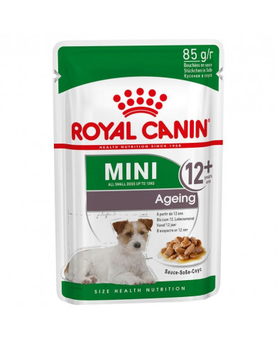 Royal Canin Mini Ageing 12+  Wet Salsa 85gr Royal Canin Mini Ageing 12+  Wet Salsa 85gr