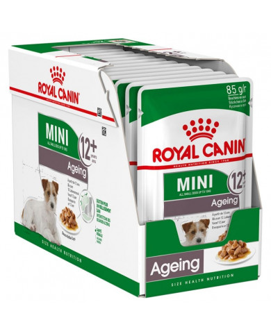 Royal Canin Mini Ageing 12+  Wet Salsa 85gr Royal Canin Mini Ageing 12+  Wet Salsa 85gr