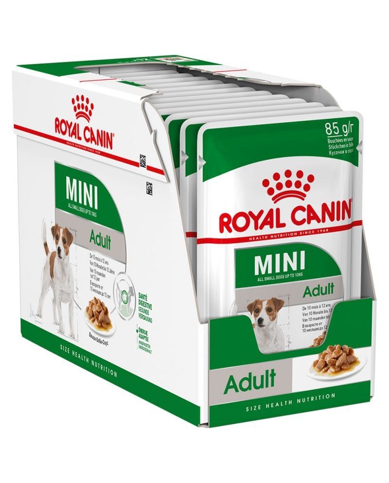 Royal Canin Mini Adulto Wet Salsa 85gr