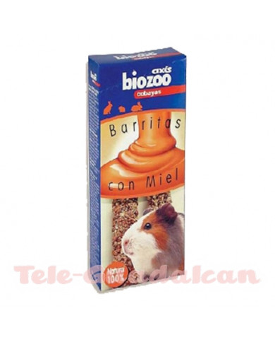 Barritas con Miel para Cobayas 112gr Barritas con Miel para Cobayas 112gr