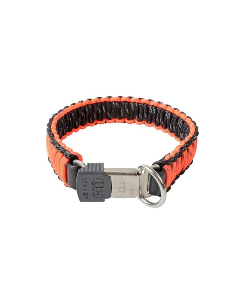 Sprenger Collar Paracaidista Naranja cierre Lock Sprenger Collar Paracaidista Naranja cierre Lock