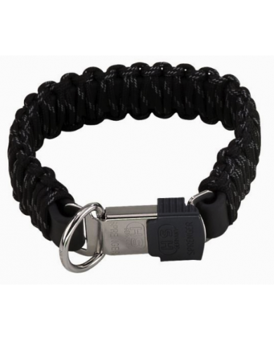 Sprenger Collar Paracaidista Negro cierre Lock Sprenger Collar Paracaidista Negro cierre Lock