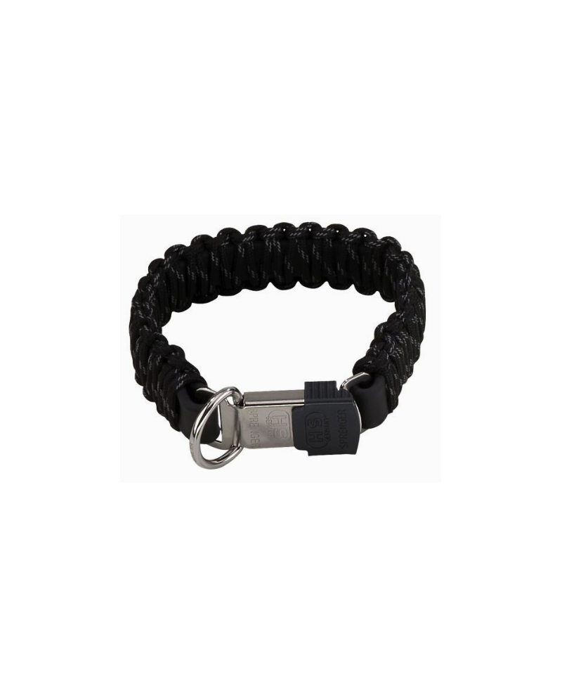 Sprenger Collar Paracaidista Negro cierre Lock Sprenger Collar Paracaidista Negro cierre Lock